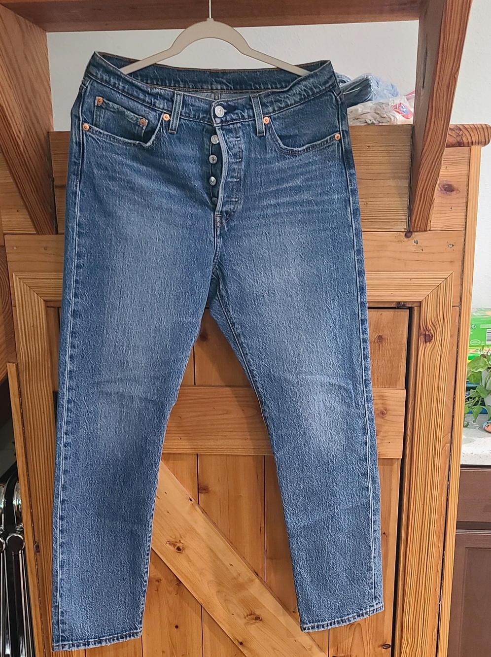 Levi's 501 29x30 99% Cotton 1% Elastane Jeans
